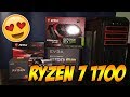 Building My First Ryzen Gaming PC! (Red/Black)