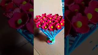 How to make a flower vase | | please subscribe me | #shorts #artistindrastudio