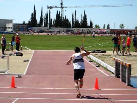 EDGAR RODRIGUEZ JABALINA 65,37 M FINAL LIGA CATALA...