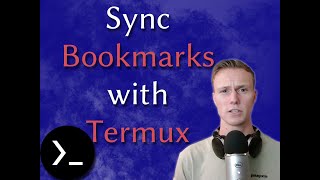 Using Termux to synchronize your bookmarks with your phone no matter the browser. screenshot 2