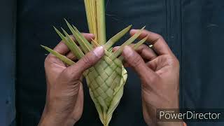 Making A Craft From Palm Leaves || Palm leaf craft ||