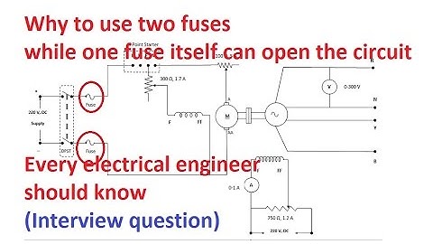 Why fuse in both terminals of DC | Interview Question | PiSquare Academy