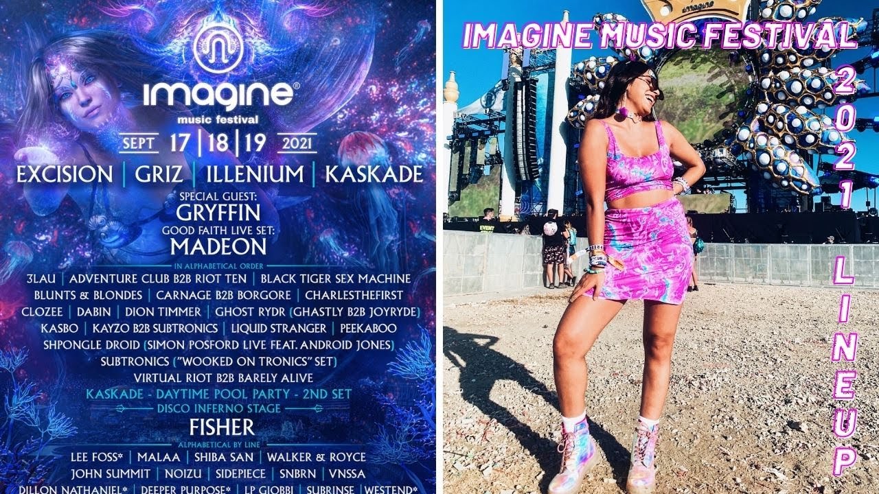 Imagine Music Festival Lineup 2021 // Who I'm Most Excited to See