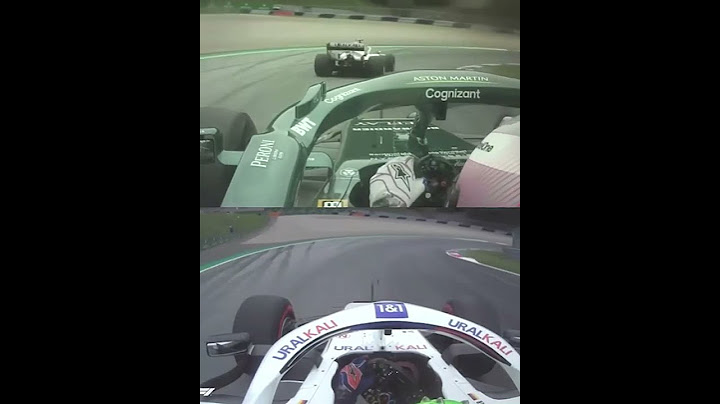 Sebastian Vettel & Mick Schumacher onboard waving at eachother - Austrian GP