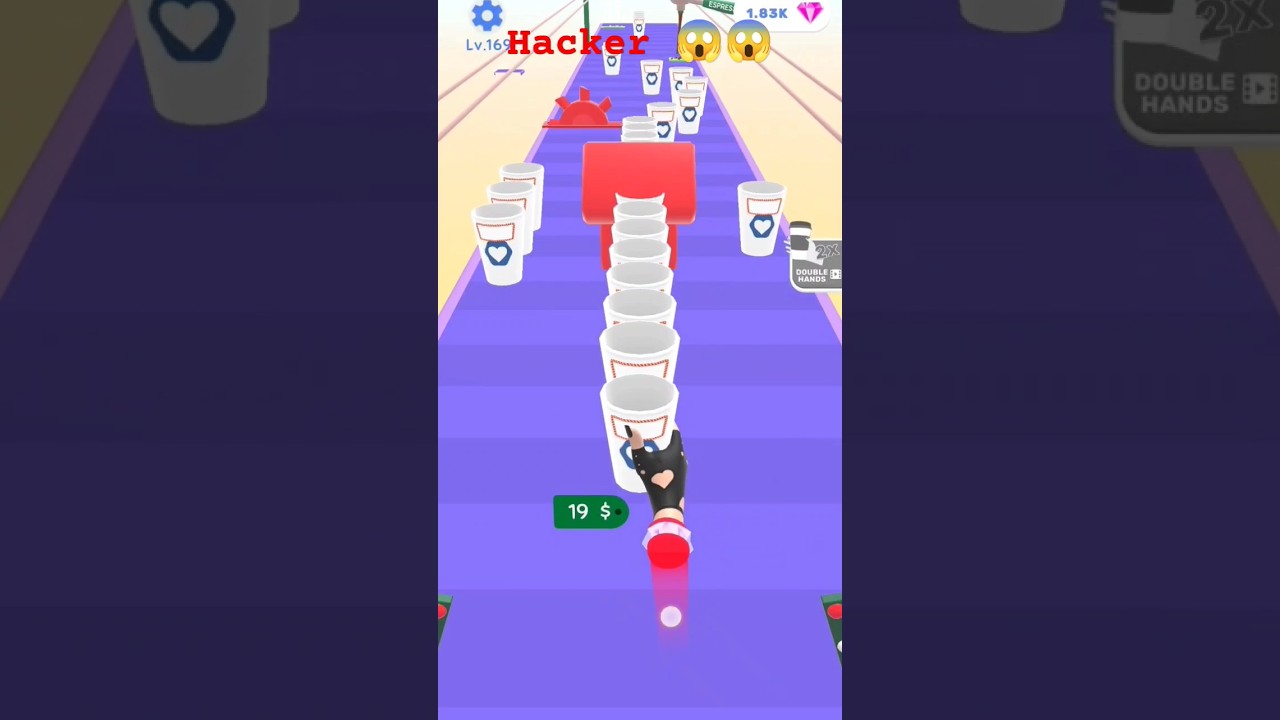 Hacker 😱😱। Coffee Stack Game।
