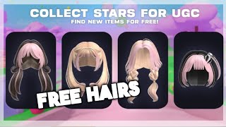 How to get these NEW FREE Hairs for Girls in Roblox!!! #0robux #freehair