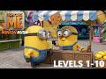 Classic Minion rush Jelly Lab Full Gameplay Walkthrough Part 1 all levels 1-10 ios android