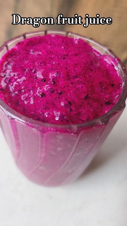 Dragon Fruit Juice//instant make yummy food juice//#dragonfruit #fruit #juice#dragonfruitjuice#viral