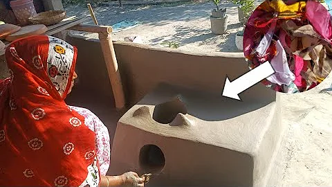 How to Make a clay stove at Home।। Mitti ka chulha banane ka tarika।।