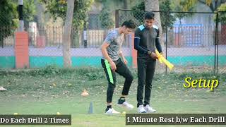 Top-4 Agility Drills for Cricketer | Improve Stamina,Speed,Strength | Must Watch