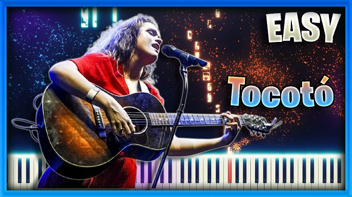 Amaia - Tocotó | EASY Piano Tutorial by OCTOBER