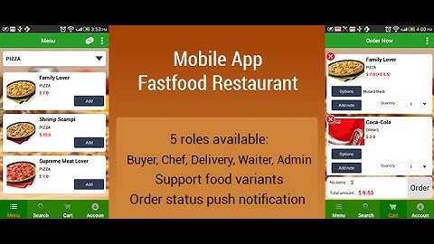 Restaurant Fastfood iOS App Source Code for Sale 2015/06/25