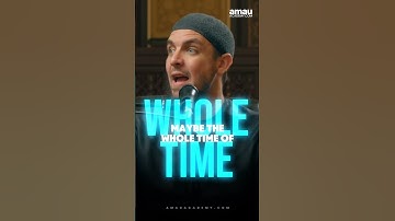 Killing Time, Mobile Phones & Football | Ustadh Muhammad Tim Humble | AMAU Academy