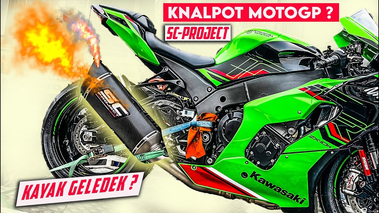 PASANG KNALPOT MOTOGP ‼️😱 SC-PROJECT SC1R CARBON ZX-10R 🔥❌ GILAAA, AMBYARR