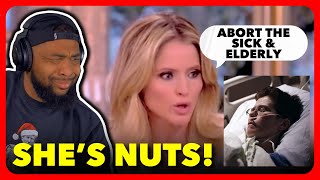 The View's Sara Haines LOSES HER MIND Over Pro Lifers and Wants the ILL To DIE?