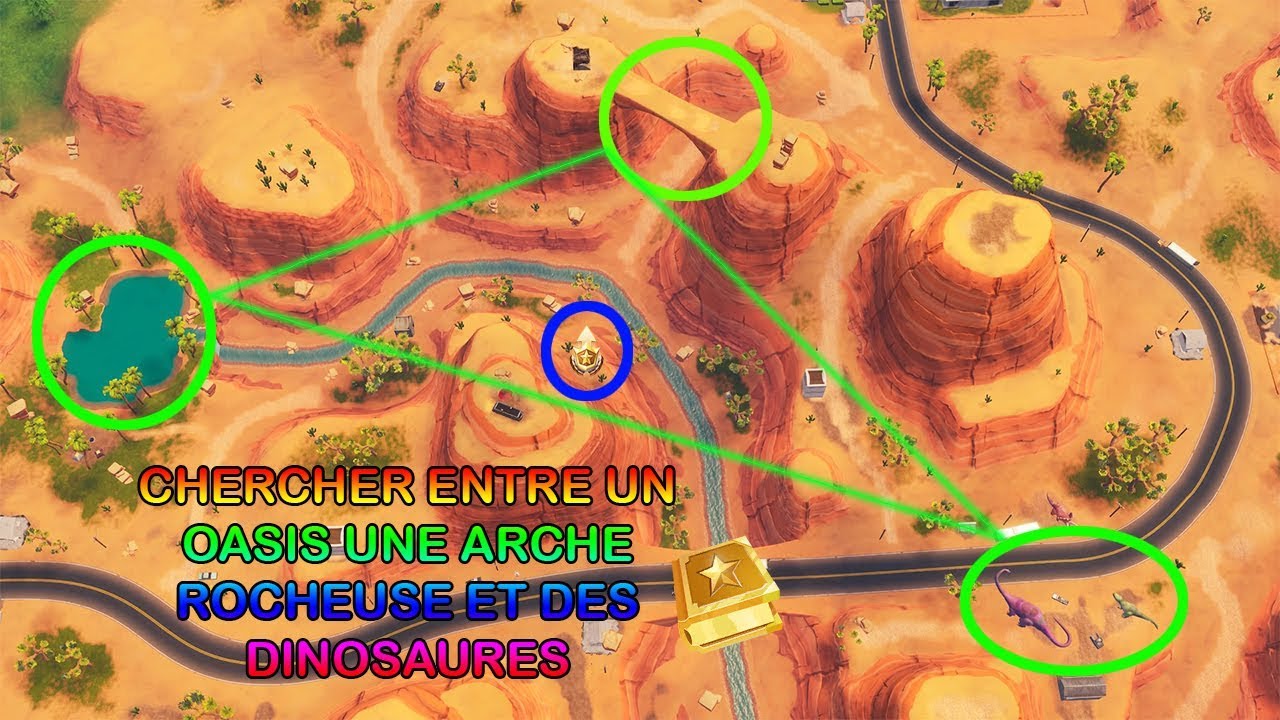 Cher!   cher Entre Un Oasis Une Arche Rocheuse Et Des Dinosaures - chercher entre un oasis une arche rocheuse et des dinosaures fortnite battle royale