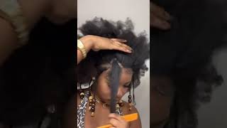 Blow Out Natural Hairstyles On 4c Hair ⭐