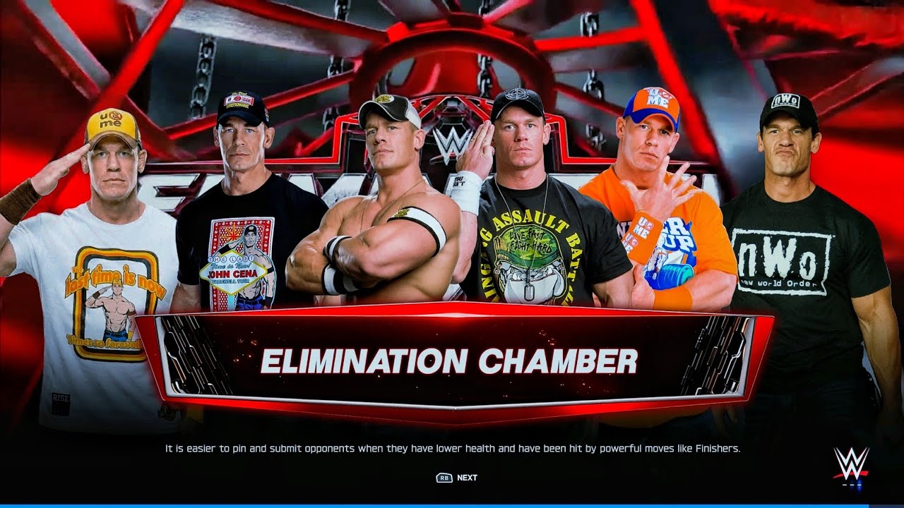 Elimination Chamber Of John Cena  | WWE 2k25 