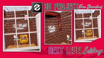 Trending 3D Node Video Project video like Ae 🥵🔥 Node video Tutorial in Hindi | Next Level 3D Editing