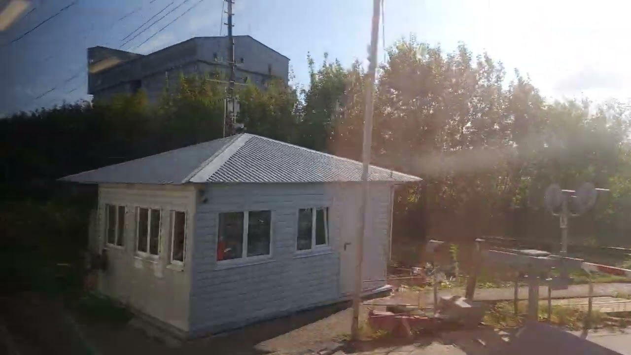 🚆 Suburban Train Journey in Summer | Calm Railway Scenery #1 — (