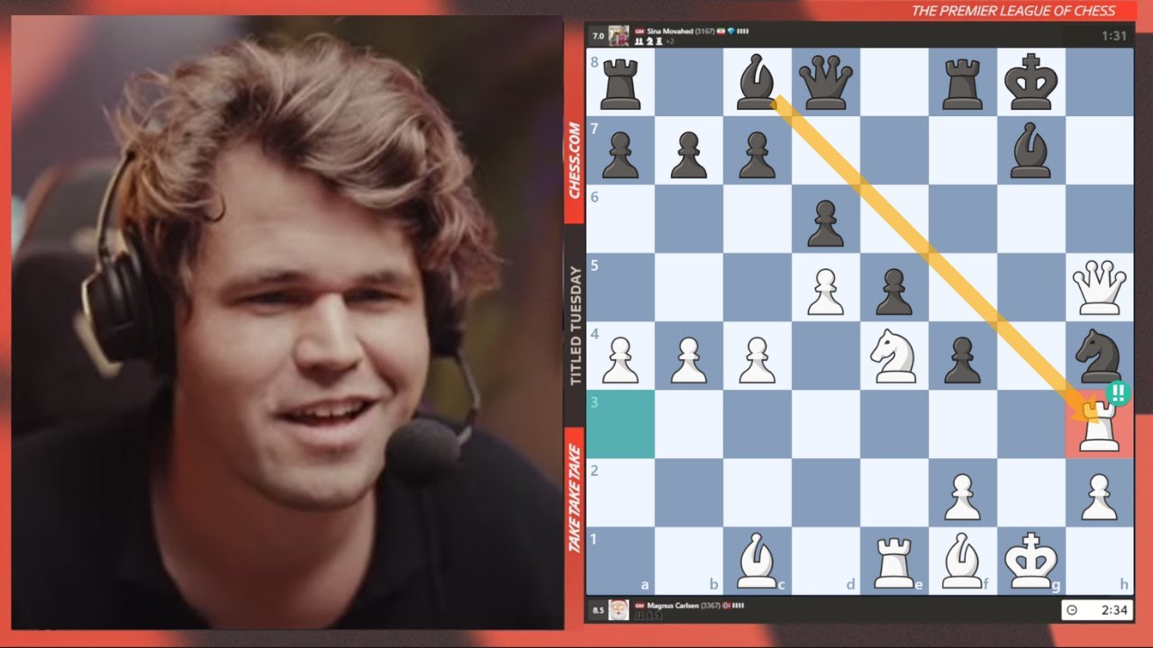 Magnus Carlsen: “This is the MOST INTERESTING GAME I’ve Ever Played in Titled Tuesday”