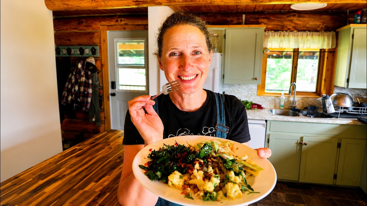 Stop Buying Salad Dressing | Fresh Garden Harvest + 3 Summer Salad Recipes From Scratch