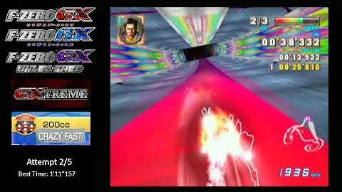 F-Zero GX Unleashed 2.1 - Meteor Stream with Golden Fox (80%) - 1