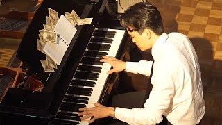 池松壮亮、「ゴッドファーザー 愛のテーマ」奏でる　映画「白鍵と黒鍵の間に」ピアノ演奏シーンのメーキング映像