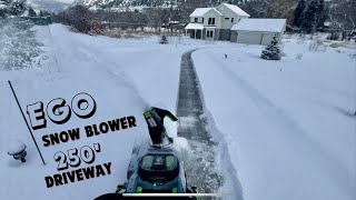 EGO Snow Blower // Run it till it quits!!
