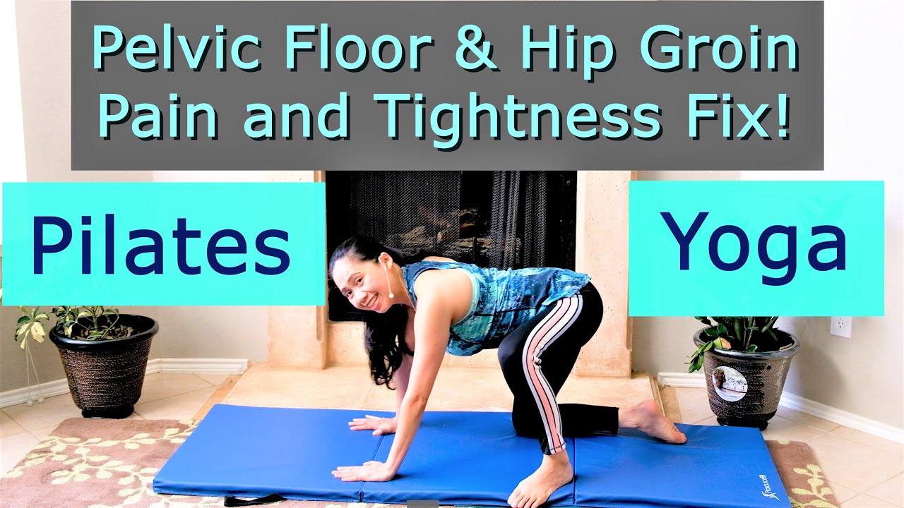 Beginners Easy Pilates And Yoga Exercises Fix For Pelvic Floor And Hip