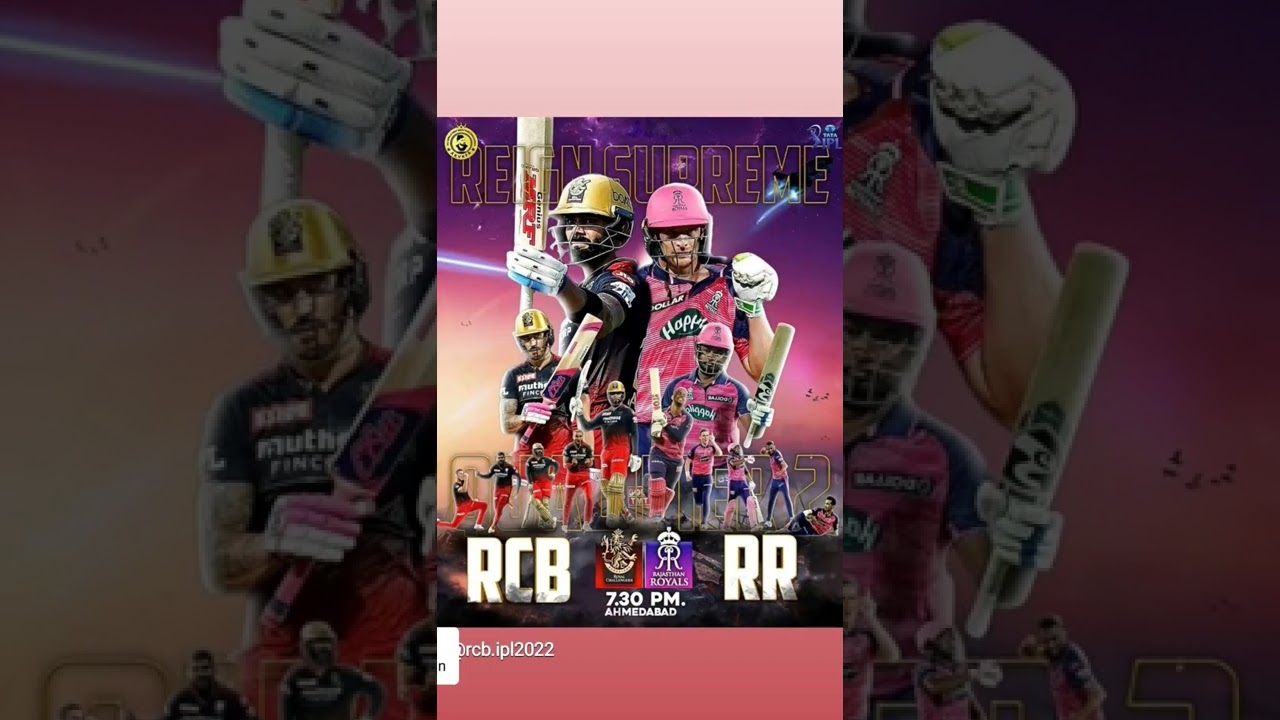 RCB Vs RR Qualifier 2 WhatsApp Status||RCB Vs RR Semi final WhatsApp Status
