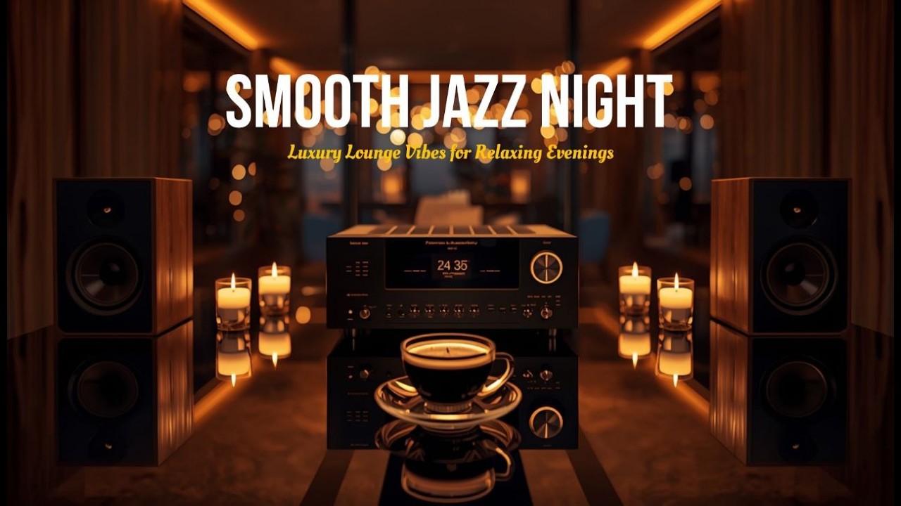 Smooth Jazz Night Luxury Lounge Vibes for Relaxing Evenings