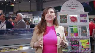 Canon Colorado M-series at drupa 2024