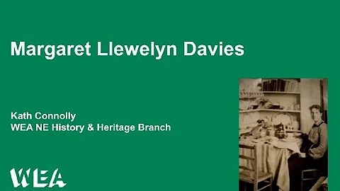 NE History & Heritage Branch Talks: Margaret Llewe...