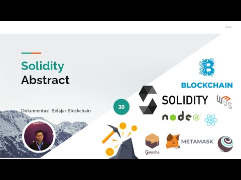 Belajar Blockchain 30 - Solidity Abstract