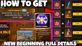 FREE FIRE NEW BEGINNING EVENT FULL DETAILS || FREE FIRE MYSTERIOUS EVENT KYA HAI ?