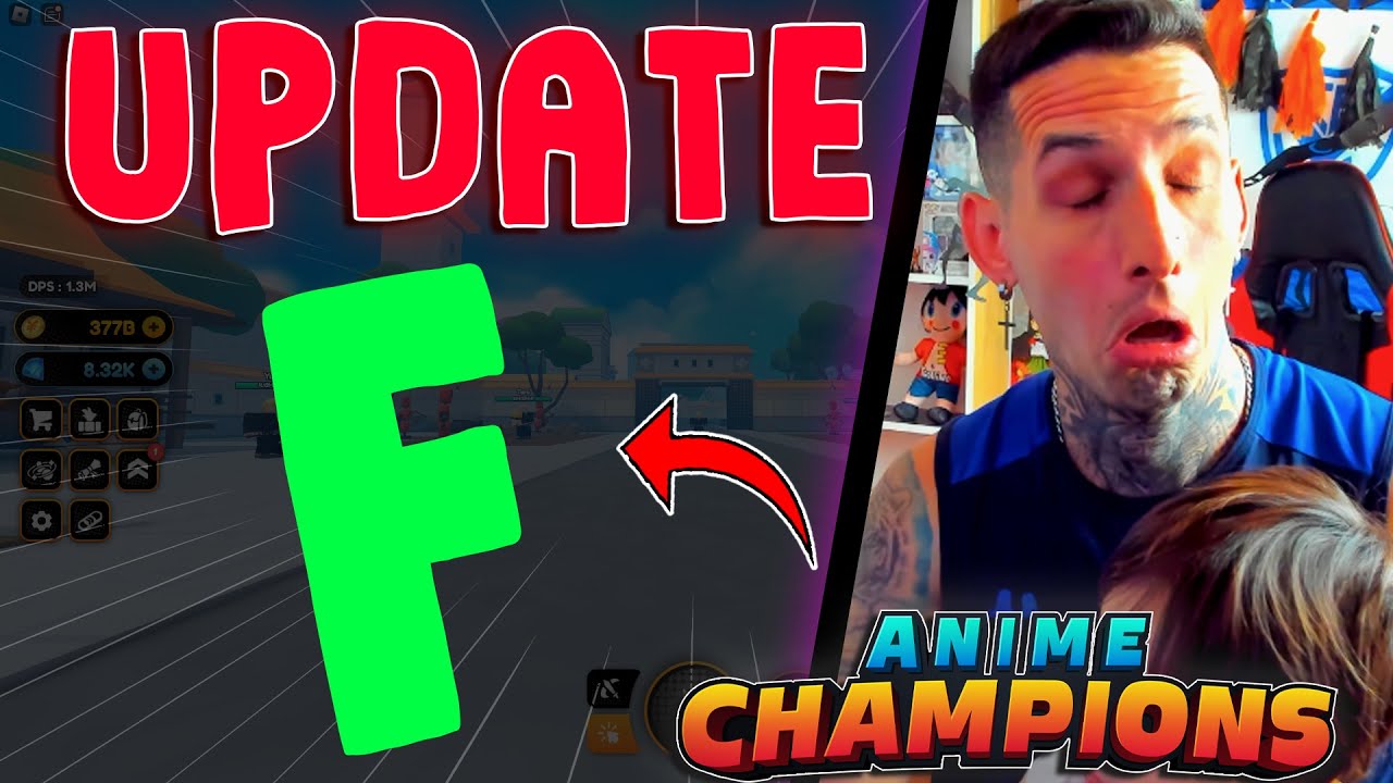 F UPDATE ANIME CHAMPIONS SIMULATOR ROBLOX - YouTube