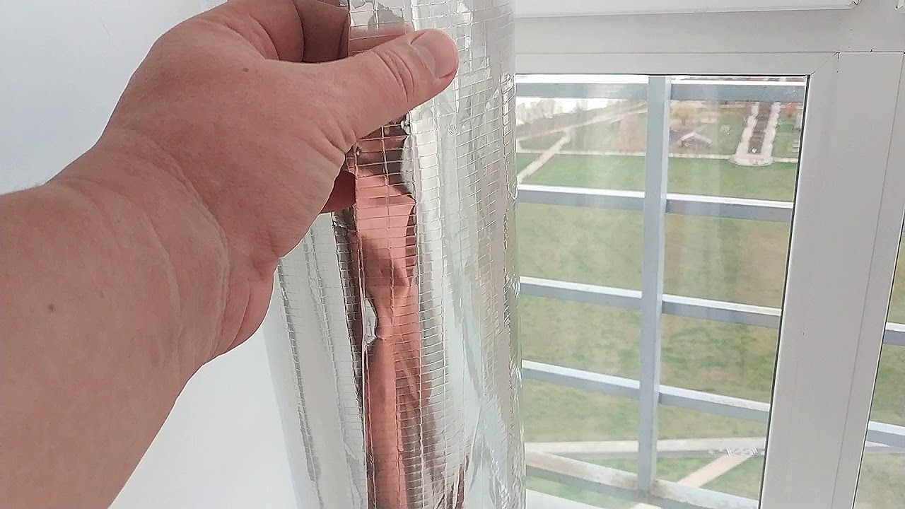 \"ТЕРМОШТОРЫ\" ч.1 // Теплоотражающая плёнка на окна - интригующее начало ...