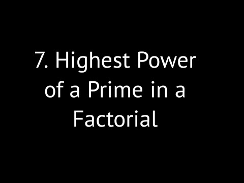 22. Find the Highest Power of a Prime in a Factorial | C Programming Example