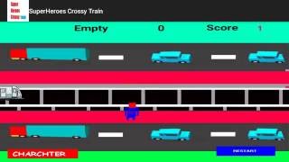 New Game Released SuperHeroes Crossy Train Preview (Android/Flash Game) screenshot 4
