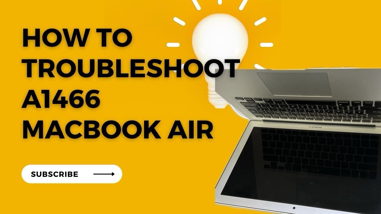 How to diagnose MacBook Air a1466 - 820-00165 logicboard - YouTube