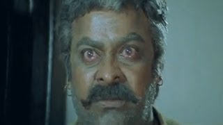 Chiranjeevi fights with Prakash Raj, Main Hoon Rakhwala - Action Scene
