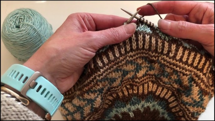 STRICKFINGERHUT für Fair Isle und Norweger, Farbig stricken