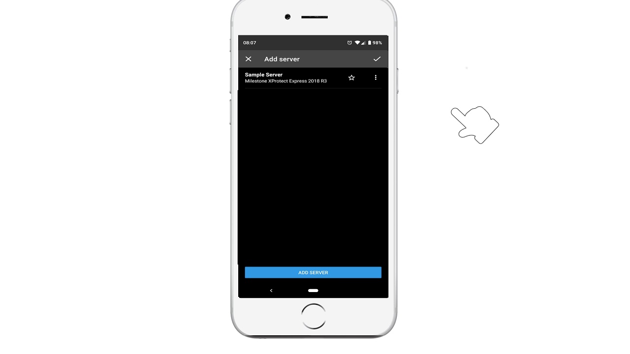 Setting up the Milestone App on your Smartphone.