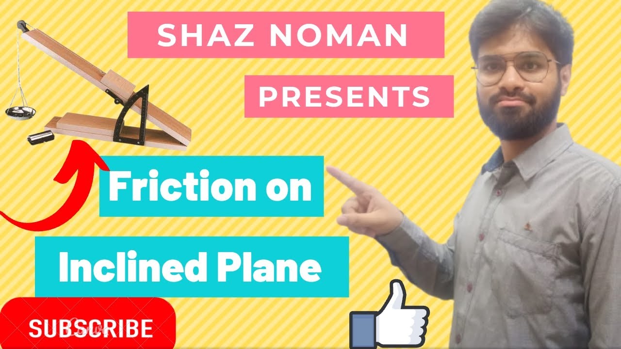 Force required to move a body upward and downward on rough inclined plane | Inclined Plane Friction