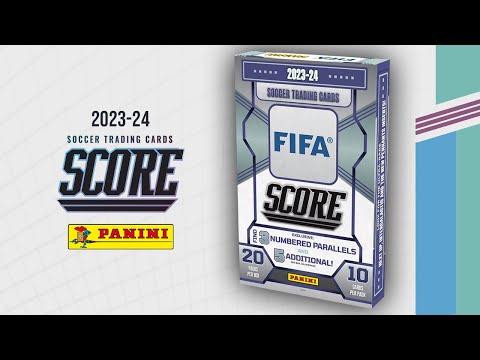 2023-24 Panini SCORE FIFA Trading Cards | Retail Box (3 Parallels + Autograph ???)