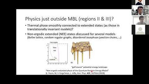 Masaki Tezuka - Fock space localization and entanglement in the Sachdev Ye Kitaev model
