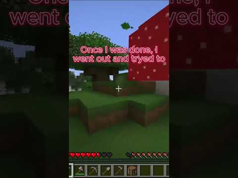 Day 2 of playing Minecraft but the top comment decides what I do next