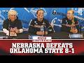 Nebraska Softball Defeats Oklahoma State 8-1 | Nebraska Softball Press Conference