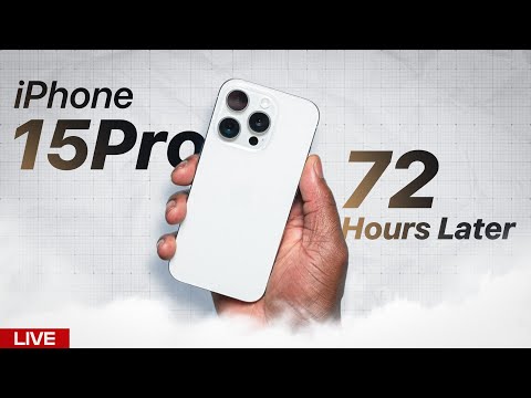 iPhone 15 Pro 72 Hours Later REVIEW - White Titanium - YouTube